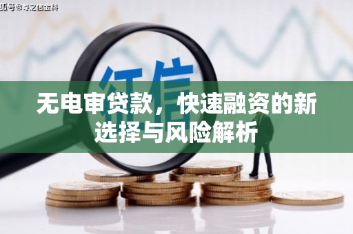 淇滨无电审贷款，快速融资的新选择与风险解析
