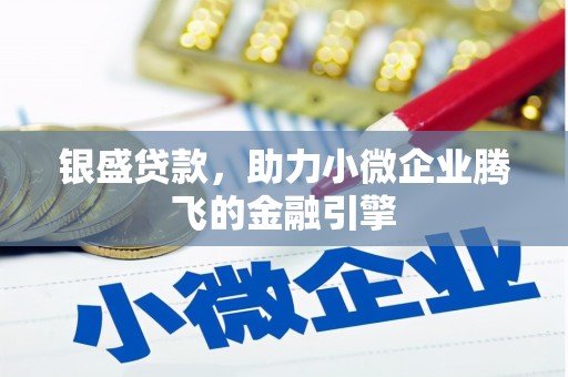 淇滨银盛贷款，助力小微企业腾飞的金融引擎