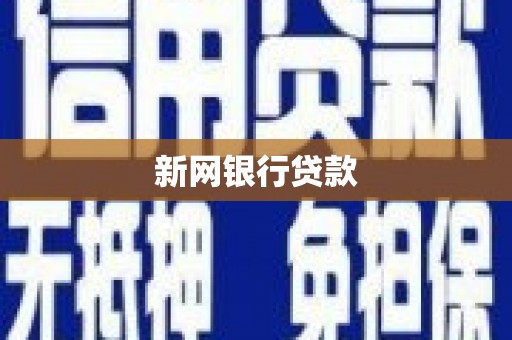 淇滨新网银行贷款