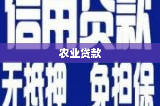 淇滨农业贷款