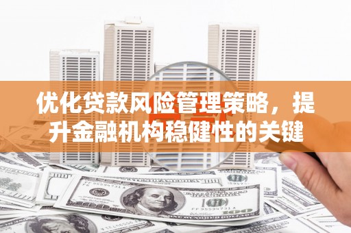 淇滨优化贷款风险管理策略，提升金融机构稳健性的关键