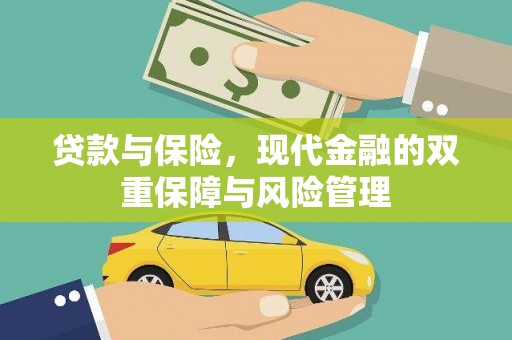 淇滨贷款与保险，现代金融的双重保障与风险管理