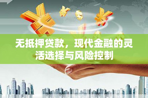 淇滨无抵押贷款，现代金融的灵活选择与风险控制