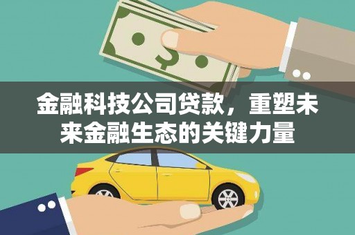 淇滨金融科技公司贷款，重塑未来金融生态的关键力量