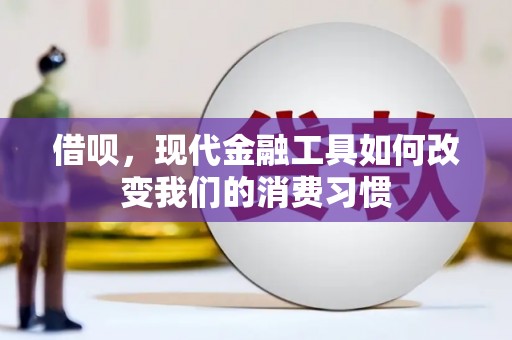 淇滨借呗，现代金融工具如何改变我们的消费习惯