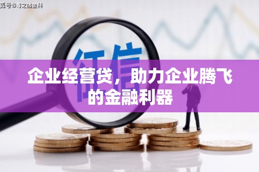淇滨企业经营贷，助力企业腾飞的金融利器
