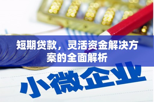 淇滨短期贷款，灵活资金解决方案的全面解析