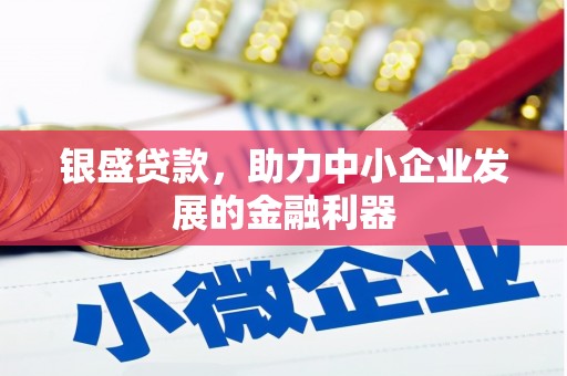 淇滨银盛贷款，助力中小企业发展的金融利器