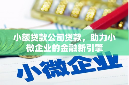 淇滨小额贷款公司贷款，助力小微企业的金融新引擎