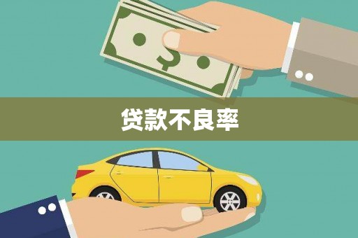 淇滨贷款不良率